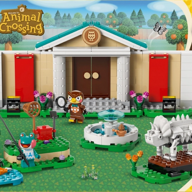 LEGO Animal Crossing: Blathers și colecția muzeului