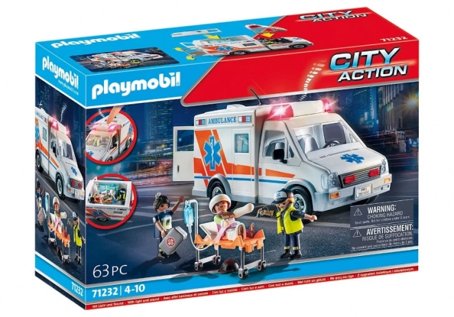 Ambulanță City Action PLAYMOBIL