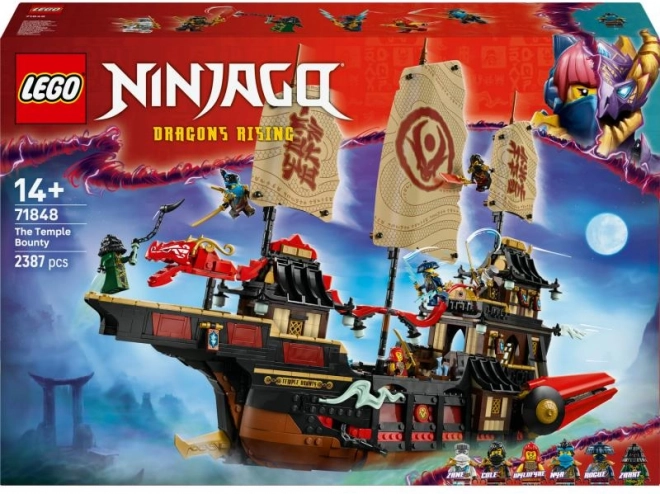 Răsplata templului - LEGO NINJAGO Navă pentru fanii de la 14 ani