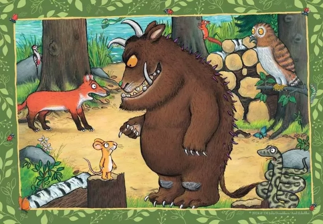 Puzzle Gruffalo 2x24 piese de la Ravensburger