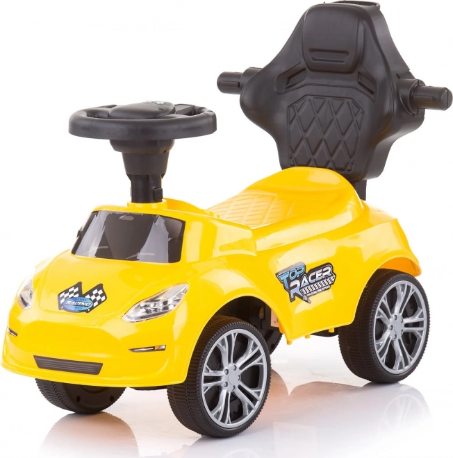 CHIPOLINO Plimbător cu tijă de ghidare Turbo – galben