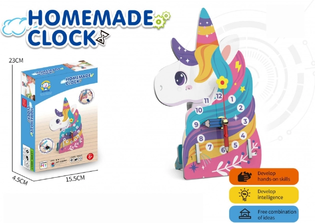 Kit de construcție Ceas Unicorn