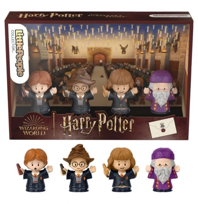 Setul de figurine Little People Harry Potter și Piatra Filosofală