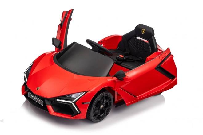 Mașinuță Lamborghini Revuelto pentru copii, roșie