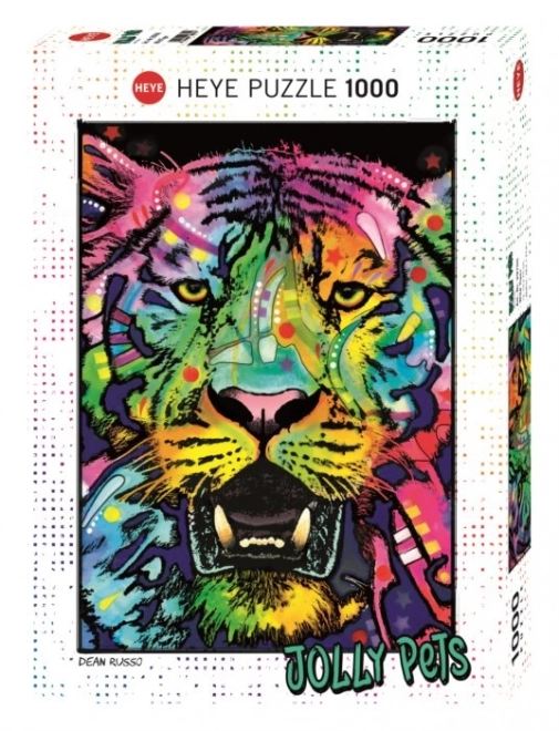 Puzzle jolly pets: tigrul sălbatic 1000 piese