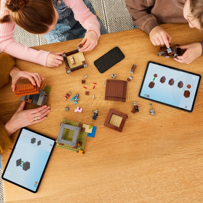 Cărămizi LEGO Minecraft Ascunzătoarea Tâlharilor și Devastatorilor