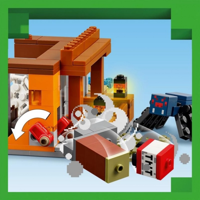 Lego Minecraft aventură în mina cu vezuviu