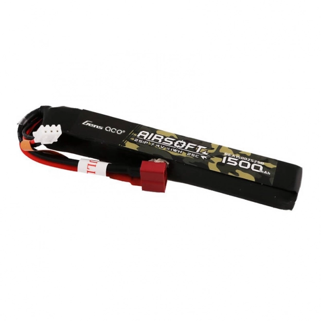 Baterie Gens Ace pentru Airsoft 1500mAh 7,4V cu T-conector