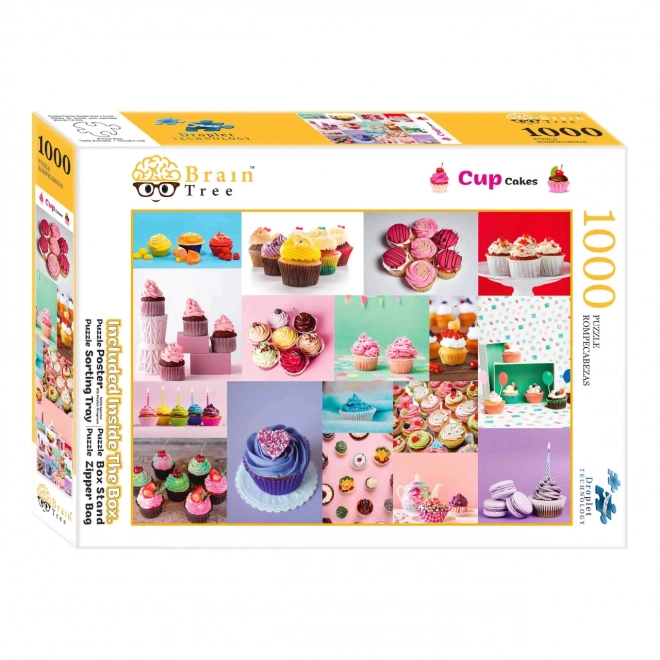 Puzzle Brain Tree 1000 piese Cupcakes