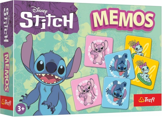 Pexeso cu imagini din jocul Stitch