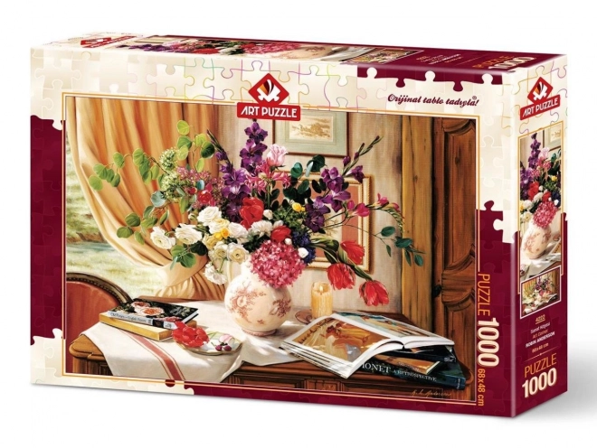 Puzzle colț artistic 1000 piese