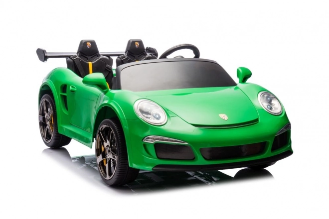 Mașină electrică verde 4x4 pentru copii