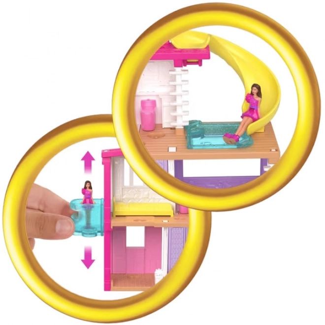 Casa de păpuși Barbie Mini Barbieland cu păpușă
