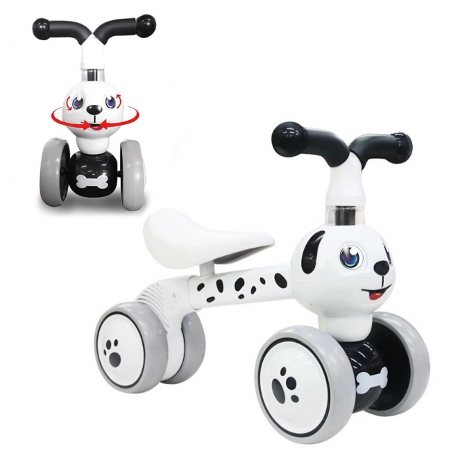 Bicicletă de echilibru câine pe patru roți ECOTOYS