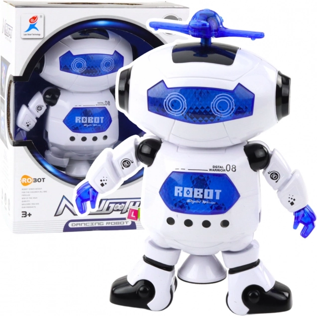 Robot de dans electronic cu LED și efecte sonore