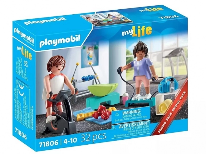 Set de antrenament fitness cu figurine My Life
