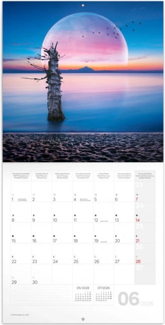 Calendar de Notițe Lună 2026