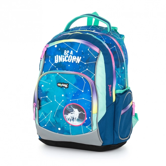 rucsac școlar OXY GO model unicorn