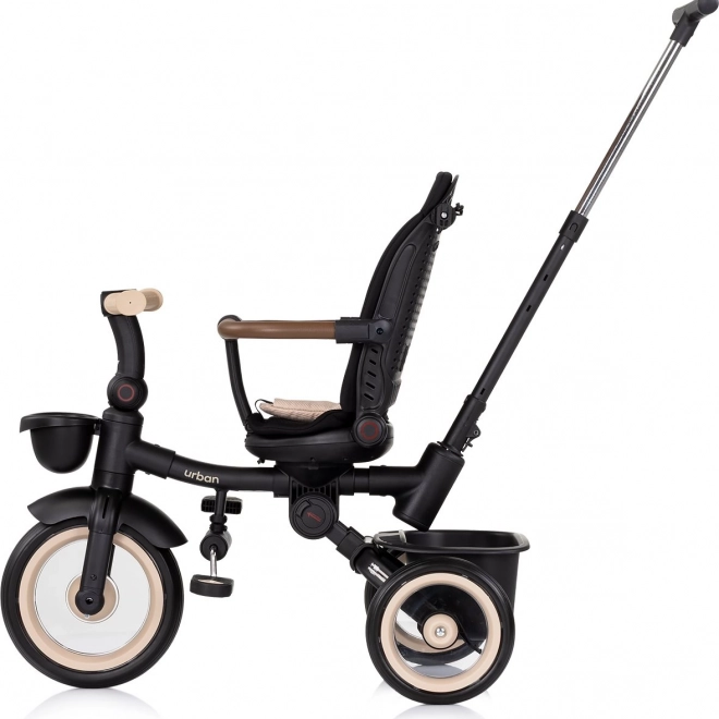 Tricicletă Chipolino cu acoperiș Urban 2v1 Biscotta