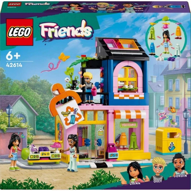 Lego Friends magazin pentru îmbrăcăminte second-hand