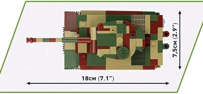 Model tanc Pz.Kpfw. VI Tiger Ausf. E 1:48