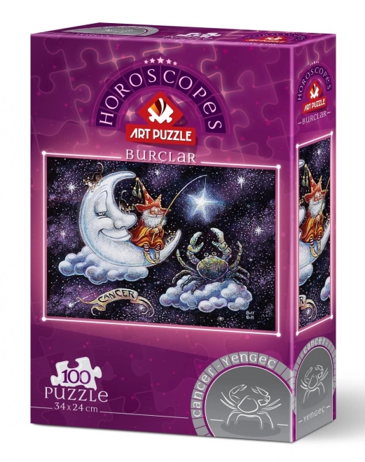 Puzzle zodiac Rac 100 piese