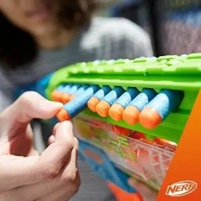 Blaster motorizat cu două țevi Nerf Elite 2.0