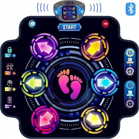 Covor muzical de dans pentru copii cu Bluetooth