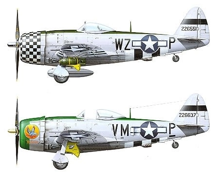 Model de plastic p-47d thunderbolt bubbletop