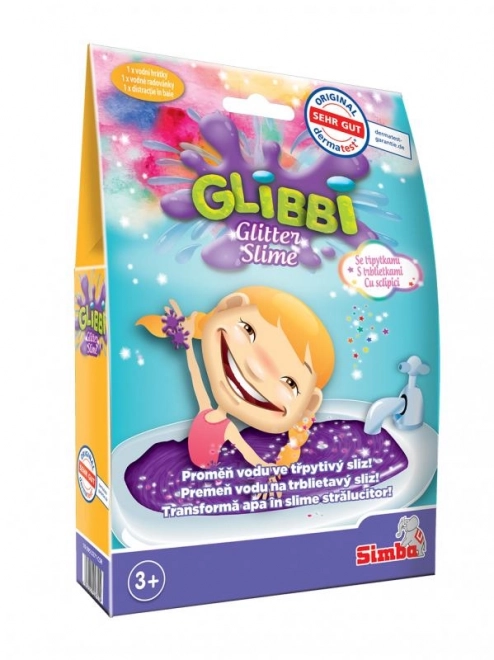 Glibbi slime sclipitoriu violet