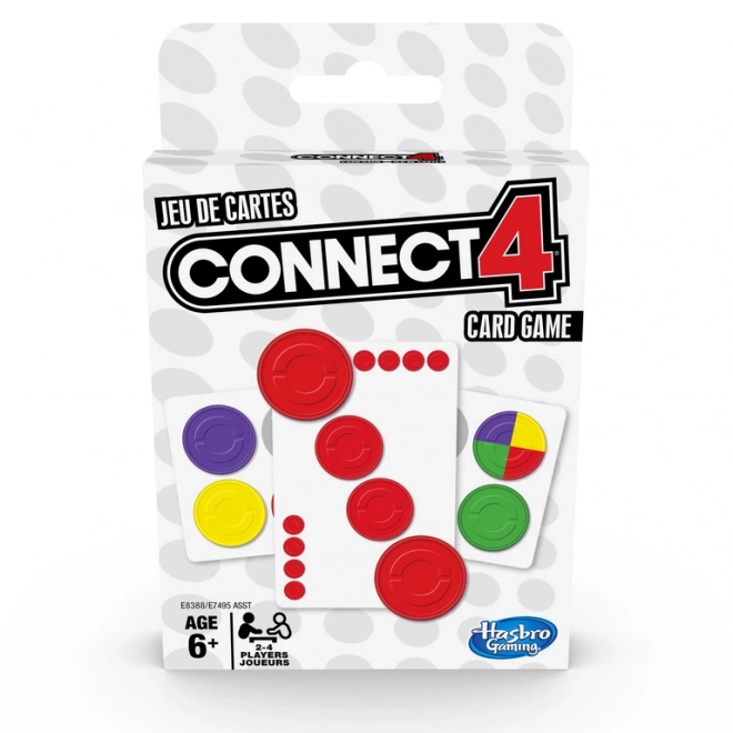 joc de cărți Connect 4 de la Hasbro