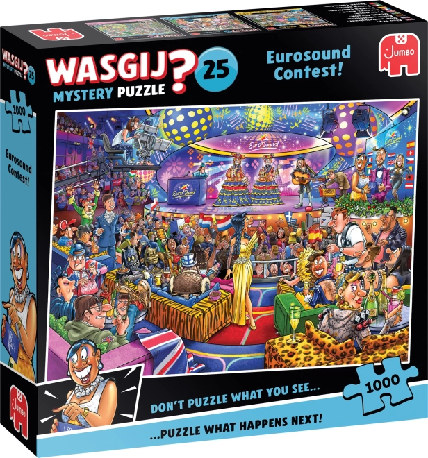 Puzzle Wasgij Mystery 25: Concurs Eurosound 1000 de piese