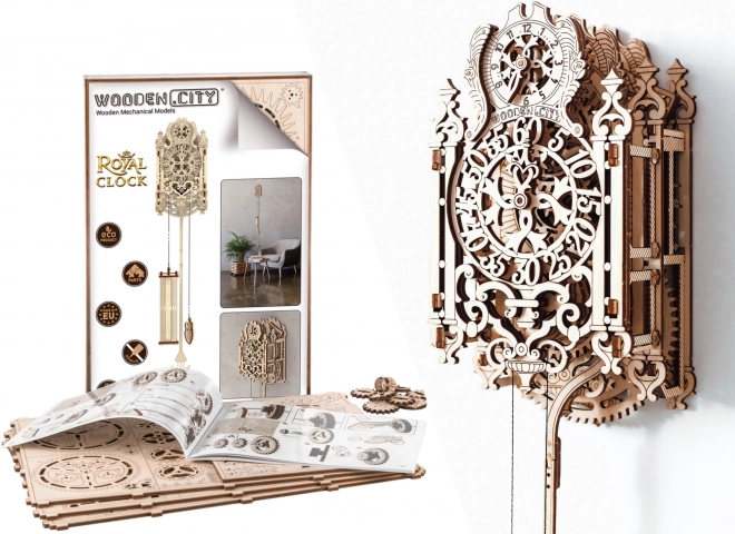 Puzzle 3D de lemn Ceasuri Regale