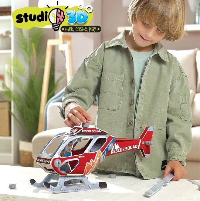 elicopter de salvare model 3D de la Educa Studio