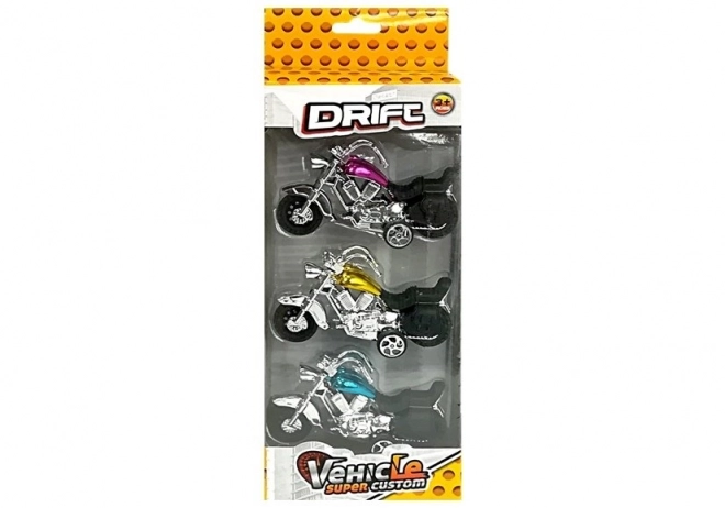 Set motociclete cu motor friction