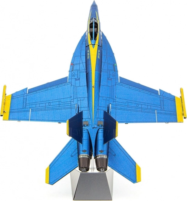 Puzzle 3D Metal Earth Avion F/A-18 Super Hornet - Blue Angels