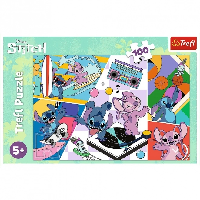 Puzzle amintiri Lilo și Stitch, 100 de piese