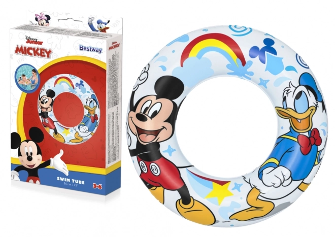 Colac de înot Disney Mickey și Prietenii 56 cm