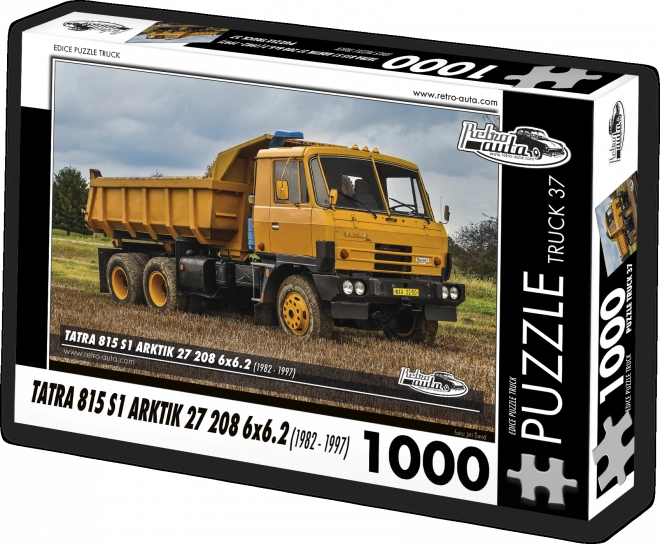 Puzzle Retro-Auta Camion Tatra 815 Arktik