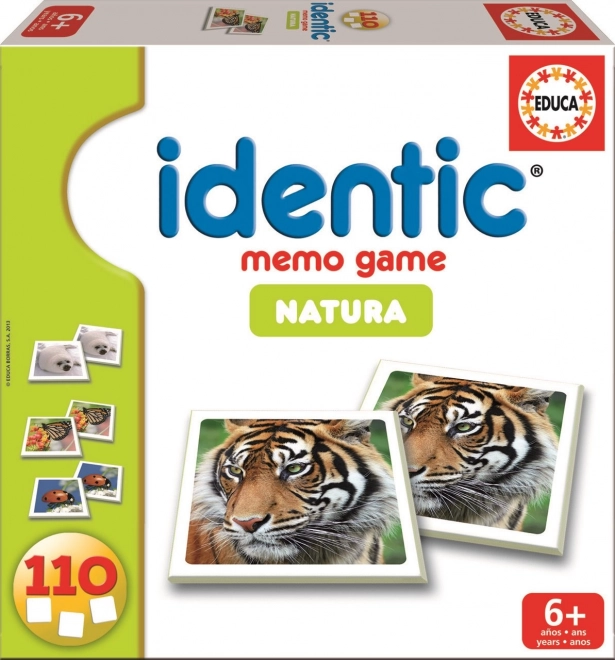 Joc Educa Pexeso Animale 110 cartonașe