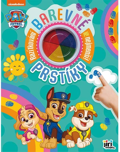 Set creativ Degețele colorate Paw Patrol