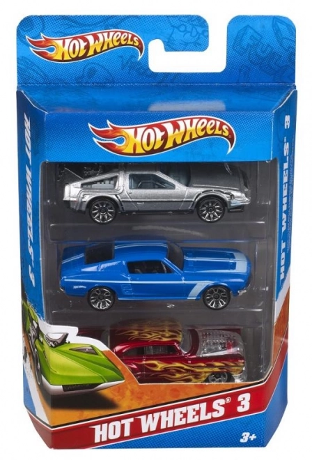 Set 3 mașinuțe Angličák Hot Wheels