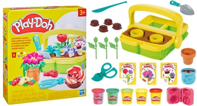 Set florar cu flori înfloritoare Play-Doh