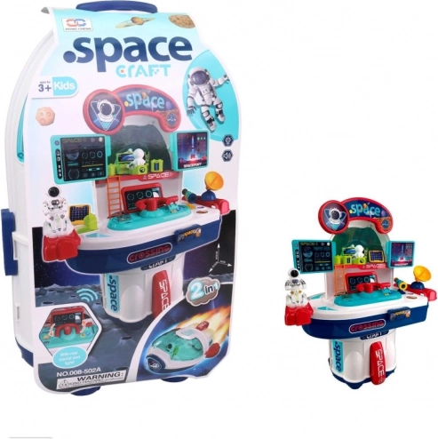Rachetă spațială cu accesorii pe baterii