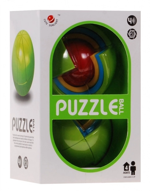 Puzzle 3D sferice pentru copii 4+