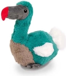 Pasărea de pluș Dodo 10x18 cm pentru copii de la naștere