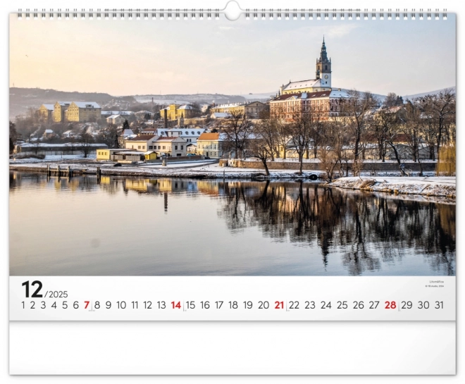 Calendar de perete Cehia în reflexii 2025