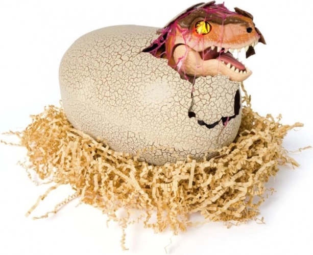 T-Rex interactiv eclozând din ou
