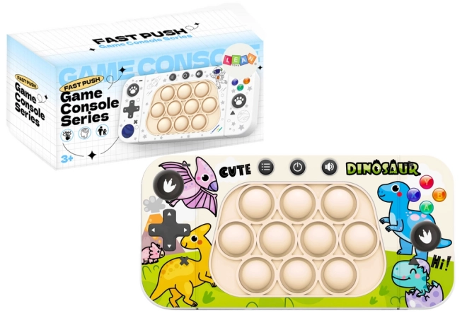 Consolă Joc de Îndemânare Pop It Dinozauri
