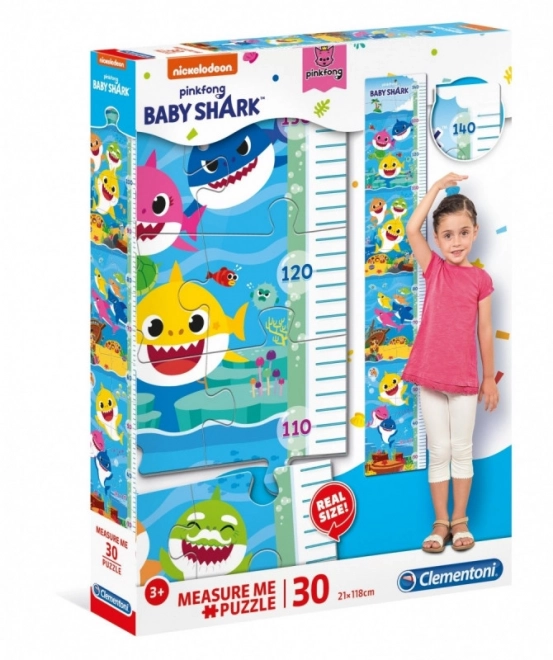 Puzzle metr Baby Shark 30 piese